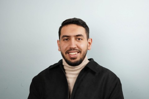 Headshot of male student